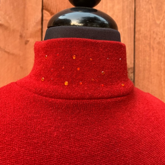 Red Sparkle Turtleneck ♥️ - Picture 2 of 3